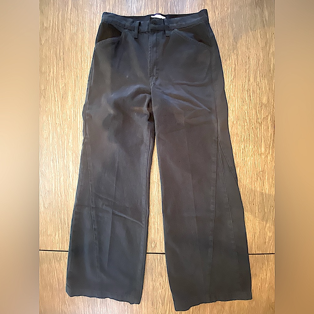 Frame Le Baggy Palazzo Denim